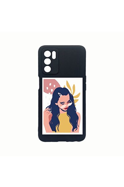 bestcase Husa Silicon, Compatibila cu Oppo A54s, Summer Girl, Rezistenta la u...