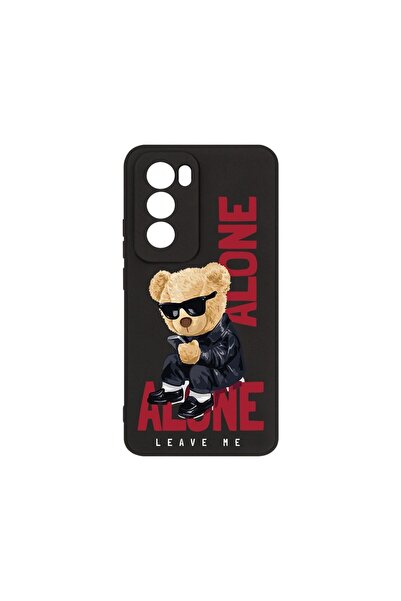 bestcase Husă Premium din Silicon, Compatibilă cu OPPO Reno12, Ursuleț de plu...