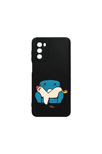 bestcase Λεπτή Θήκη Σιλικόνης 0.8MM, Συμβατή με Motorola Moto G52, Έχω Τσεράκ...