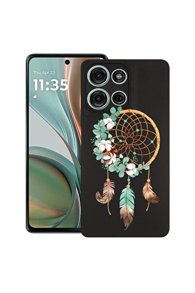 bestcase ¬Æ Husa pentru Motorola Moto G75, Dreamcatcher, Slim Silicon 0.8MM, ...