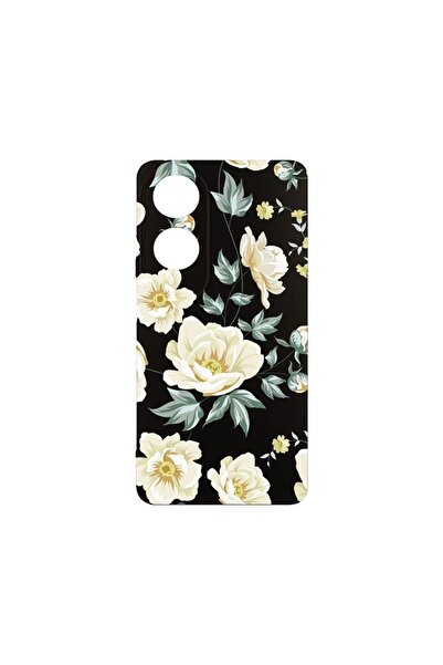 bestcase Λεπτή Θήκη Σιλικόνης 0.8MM, Συμβατή με OPPO A60, Σχέδιο Λουλούδια, Π...
