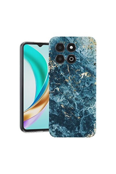 bestcase Husă pentru Honor X6b, BestCase® Silicon transparent 2MM, Model marm...