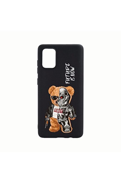 bestcase Husa Silicon, Compatibila Cu Motorola Edge 30 Neo, Half Robot Half T...