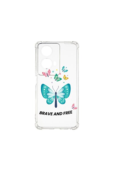 bestcase Θήκη για Motorola Edge 50 Fusion, Αντικραδασμική 1.5MM, Πεταλούδες, ...