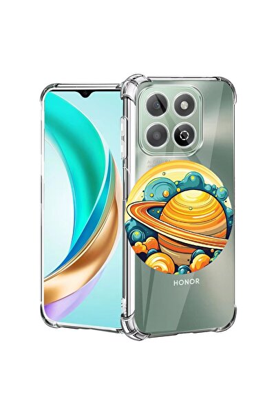 bestcase ¬Æ Husa compatibila Honor X8C, Anti Shock 1.5MM, Planet - Saturn, Pr...