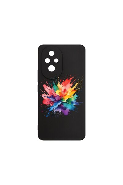bestcase Θήκη για Honor 200 Pro, BestCase® Λεπτή Σιλικόνη 0.8MM, Color Splash...