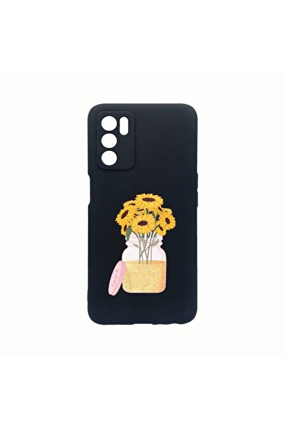 bestcase Husa Silicon, Compatibila Cu Oppo A54s, Sun Flower, Rezistenta la uz...
