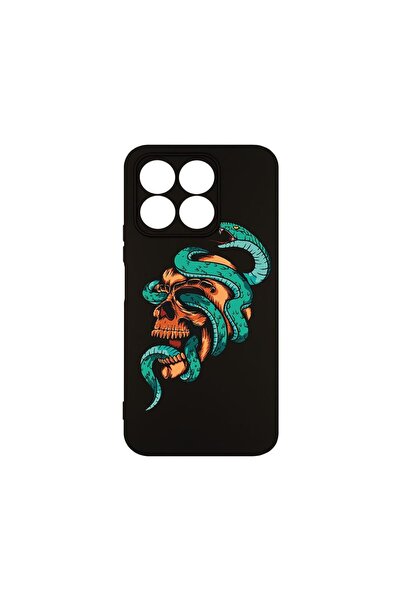 bestcase Husa BestCase¬Æ Premium Silicon, Compatibila Cu Honor X8B, Skull, SL...