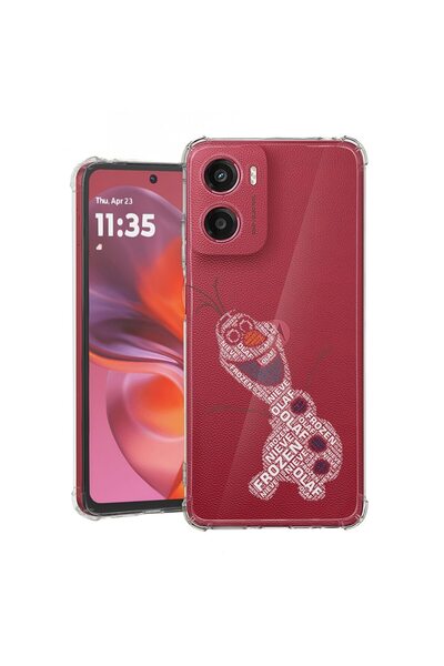 bestcase Θήκη για Motorola Moto G06 με σχέδιο καλλιγραφίας Olaf, Αντικραδασμι...