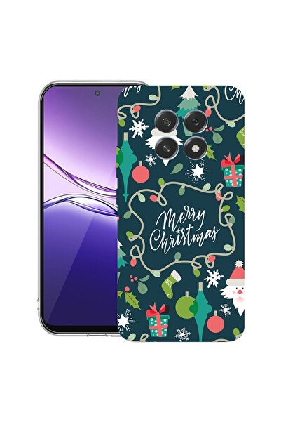 bestcase ¬Æ Husa pentru OPPO F29 cu Design Merry Christmas, Clear Slim Silico...