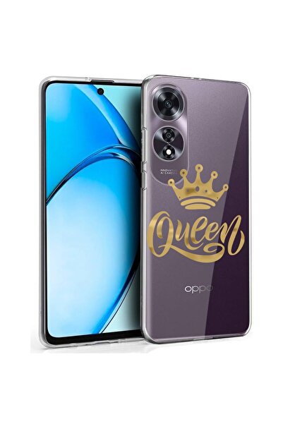 bestcase ¬Æ Husa pentru OPPO A60 4G, Clear Silicon 2MM, Queen, Antisoc, Prote...