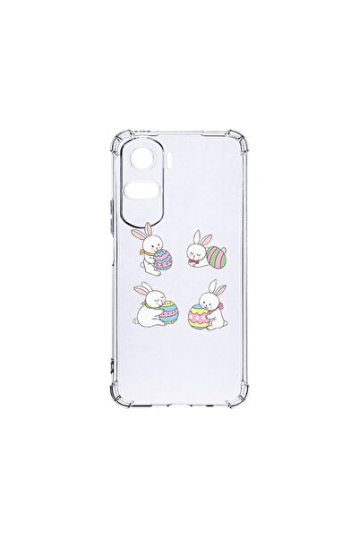 bestcase Противоударен калъф 1.5ММ, съвместим с Honor 90 Lite, Великденски за...