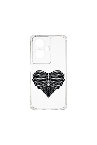 bestcase ¬Æ Husa Anti Shock 1.5MM, Compatibila Cu OPPO Reno 11F, Skeleton Hea...