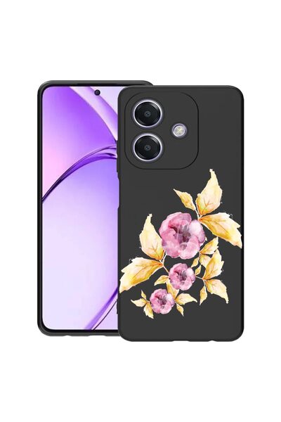 bestcase ¬Æ Husa Slim Silicon pentru OPPO A60 5G / A40M / A40, Pastel Flowers...