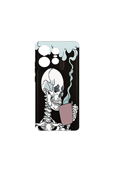 bestcase Тънък силиконов калъф 0.8ММ, съвместим с Motorola Edge 50 Pro, с диз...