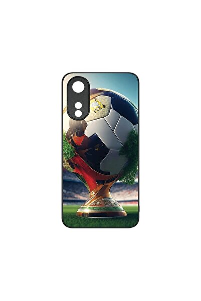 bestcase Λεπτή Γυάλινη Θήκη, Συμβατή με OPPO A78 5G / A58 5G, Σχέδιο Κύπελλο ...