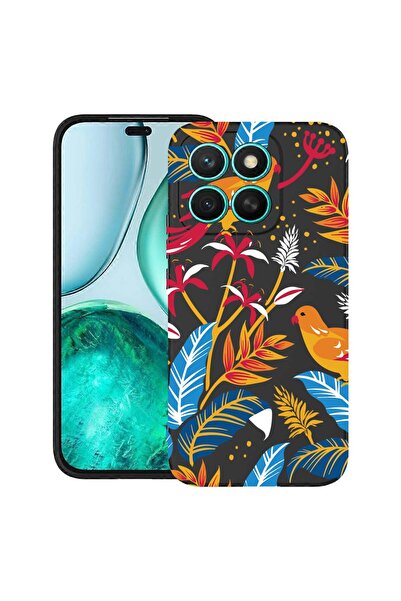 bestcase Husă pentru Honor X8C, Păsări colorate, Silicon subțire de 0.8MM, An...