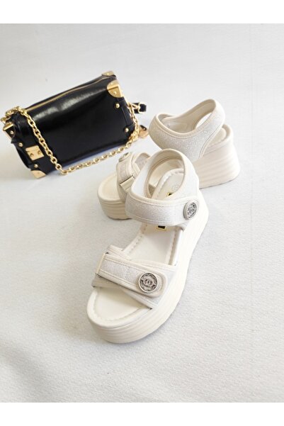 Of&Off Women's Imported Shiny Sandals