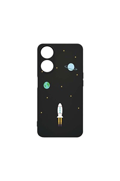 bestcase Λεπτή Θήκη Σιλικόνης 0.8MM, Συμβατή με OPPO A78 5G, Σχέδιο Σύμπαν, Δ...