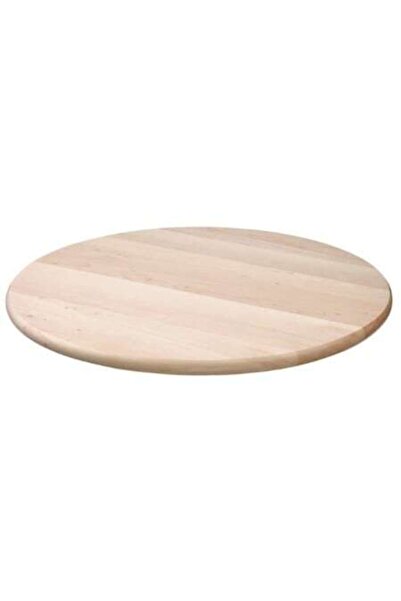 IKEA Platou rotativ Lazy Susan, din lemn masiv, 39 cm, pentru servire și orga...