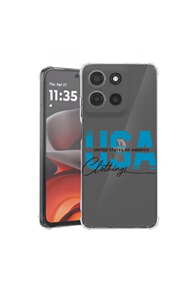bestcase ¬Æ Husa pentru Motorola Moto G15, Anti Shock 1.5MM, USA, Protectie c...