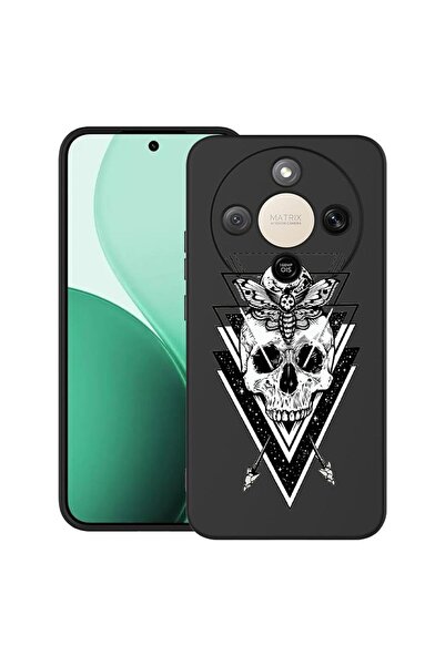 bestcase Ултра тънък TPU калъф, съвместим с Honor Magic8 Lite, с дизайн на че...