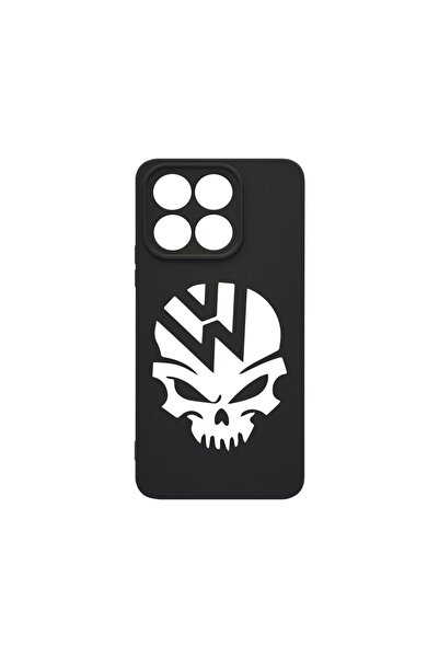 bestcase Θήκη Σιλικόνης Premium Λεπτή 1.2MM, Συμβατή με Honor X8a, VW Skull, ...
