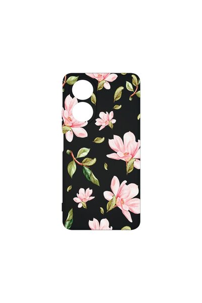 bestcase Θήκη Σιλικόνης Premium, Συμβατή με Motorola Moto E14, Συλλογή Λουλου...