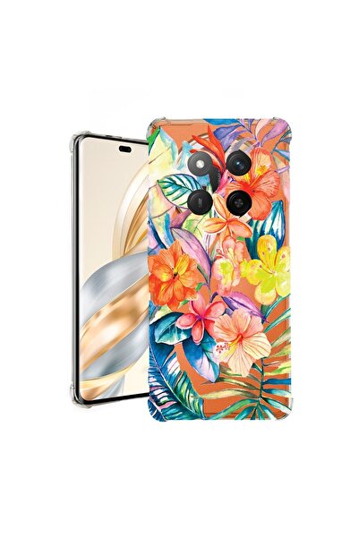 bestcase ¬Æ Husa pentru Honor Magic7 Lite, Anti Shock 1.5MM, Topical Flowers,...