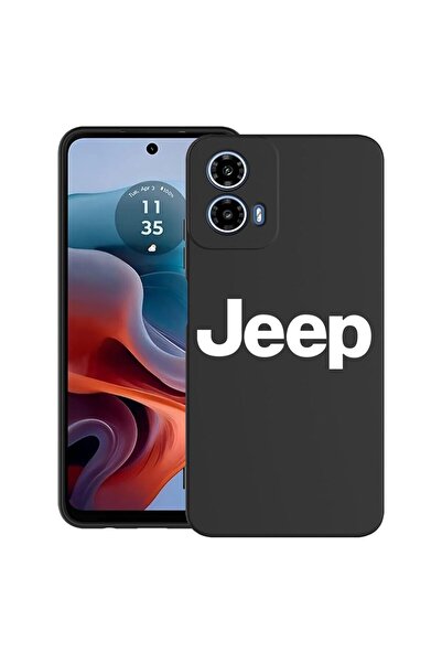 bestcase Калъф за Motorola Moto G45 с дизайн Jeep, TPU матов ултра тънък, 205...