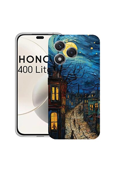 bestcase Θήκη για Honor 400 Lite 5G, BestCase® Διαφανής Σιλικόνη 2MM, Van Gog...