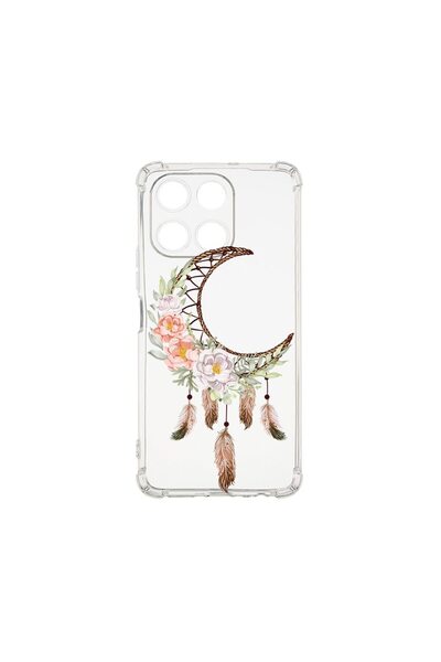 bestcase Противоударен калъф 1.5ММ, съвместим с Honor X6a, Дизайн  "Ловец на ...