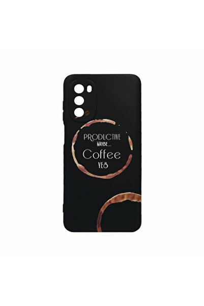 bestcase Силиконов калъф, съвместим с Motorola Moto G82 / Moto G52, Кафяв, Ус...