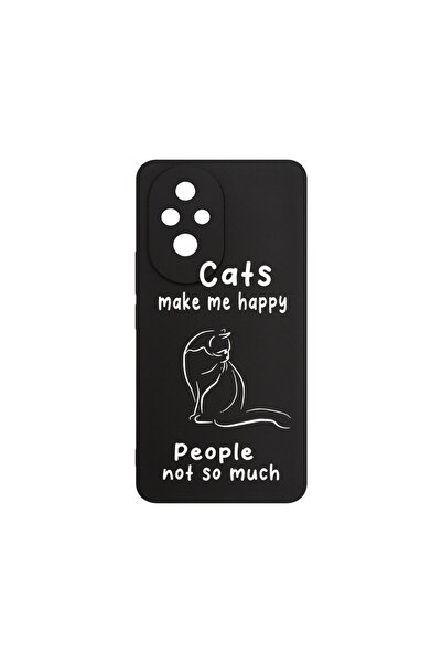 bestcase ¬Æ Husa Slim Silicon pentru Honor 200 Pro, Cats And People, 1894729 ...