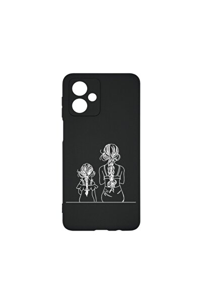 bestcase Калъф за Motorola Moto G55, BestCase® Тънък силиконов 0.8ММ, Майка и...