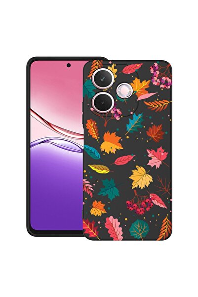 bestcase Ултра тънък TPU калъф, съвместим с Honor X5c Plus / X5c, с есенни цв...