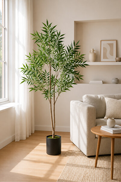 TrentonGCC Artificial Mahonia Tree Plant – Premium Indoor Decorative Plant fo...