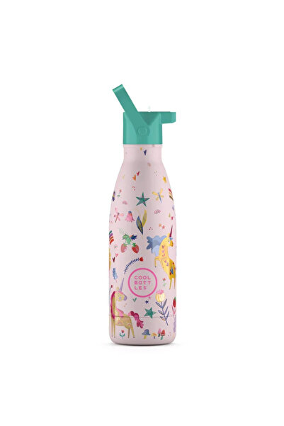 Cool Bottles Paslanmaz Çelik Suluk - The Kids Bottle Funny Unicorns 350ml