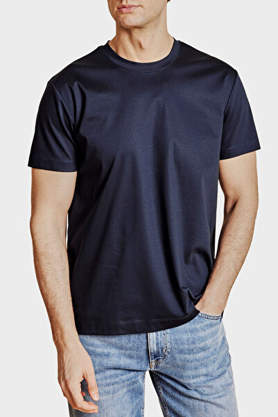 BROOKS BROTHERS Tricou 100% bumbac cu gât crew pentru bărbați BBSS26MTS008137