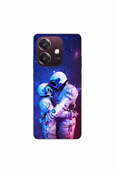 OEM Husa compatibila cu Oppo A40 Silicon Gel Tpu Model Astronauts Couple