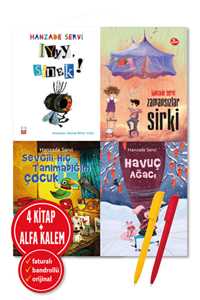 Kırmızı Kedi Yayınları Iyyy, Sinek!-Zamansızlar Sirki-Sevgili Hiç Tanımadığım...