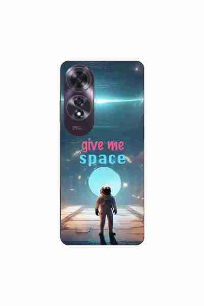 OEM Case compatible with Oppo A60 4G Silicon Gel Tpu Model Give Me Space
