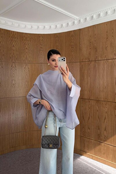 HAZELANNA Soft Aura Lavanta Bluz