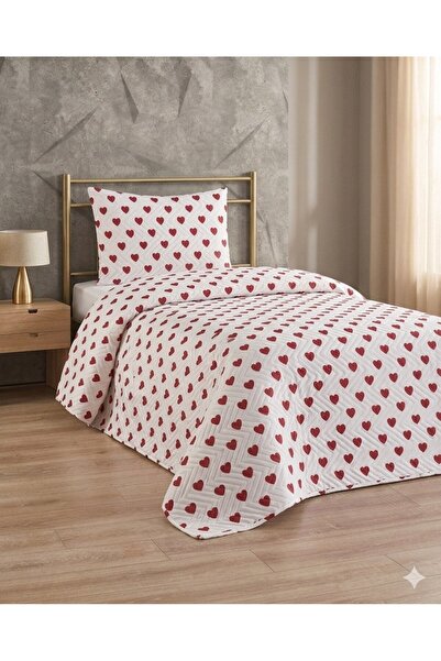 SURGUN ÇEYİZ TEK KİŞİLİK ÇEYİZLİK PİKE YATAK ÖRTÜSÜ TAKIMI 160X240 (1 ADET YA...