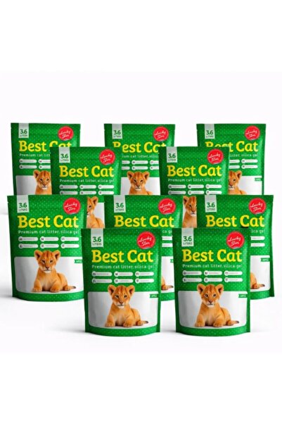 Best Cat Pachet economic asternut igienic pentru pisici Silicat - Mar verde, ...