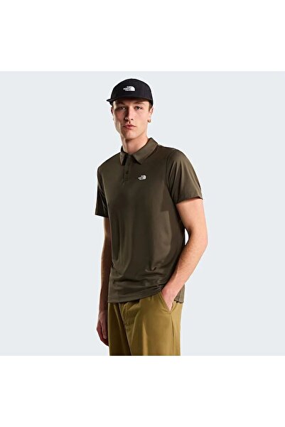 THE NORTH FACE Ανδρικό μπλουζάκι πόλο χακί Tanken
