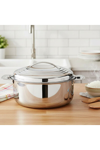 Seagull HOTIO Insulated Hotpot 7500ML | Stainless Steel Hotpot | Thermal Casserole for Hot & Cold Food