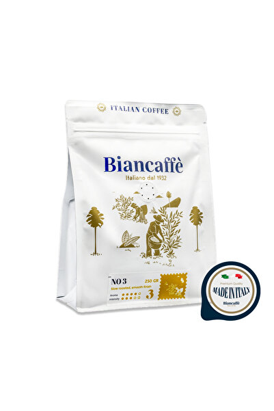 Bianco No 3 İtalyan Espresso Çekirdek Kahve 250 Gr