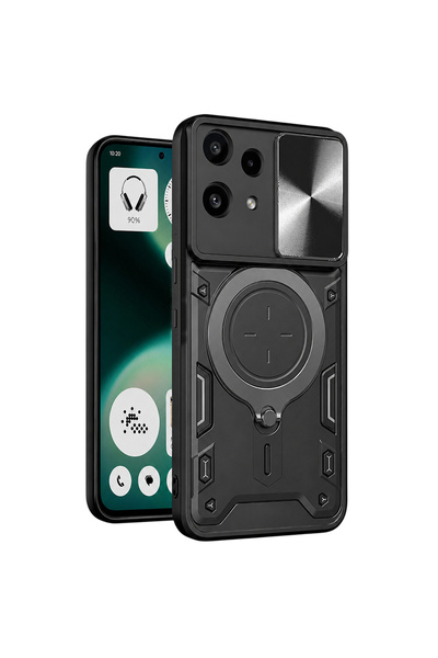 Evolium Husa Telefon pentru Nothing Phone (3a) Lite, Protectie Camera, cu Sup...