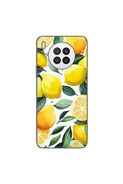 OEM Husa compatibila cu Huawei Nova 8i Silicon Gel Tpu Model Lemons Pattern